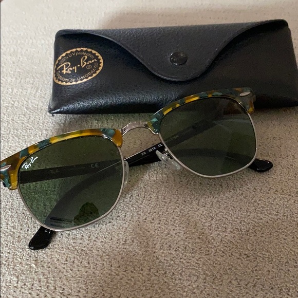 ✨Tortoise Shell Clubmaster RayBans - Picture 1 of 6